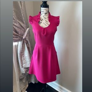 Fuschia pink dress